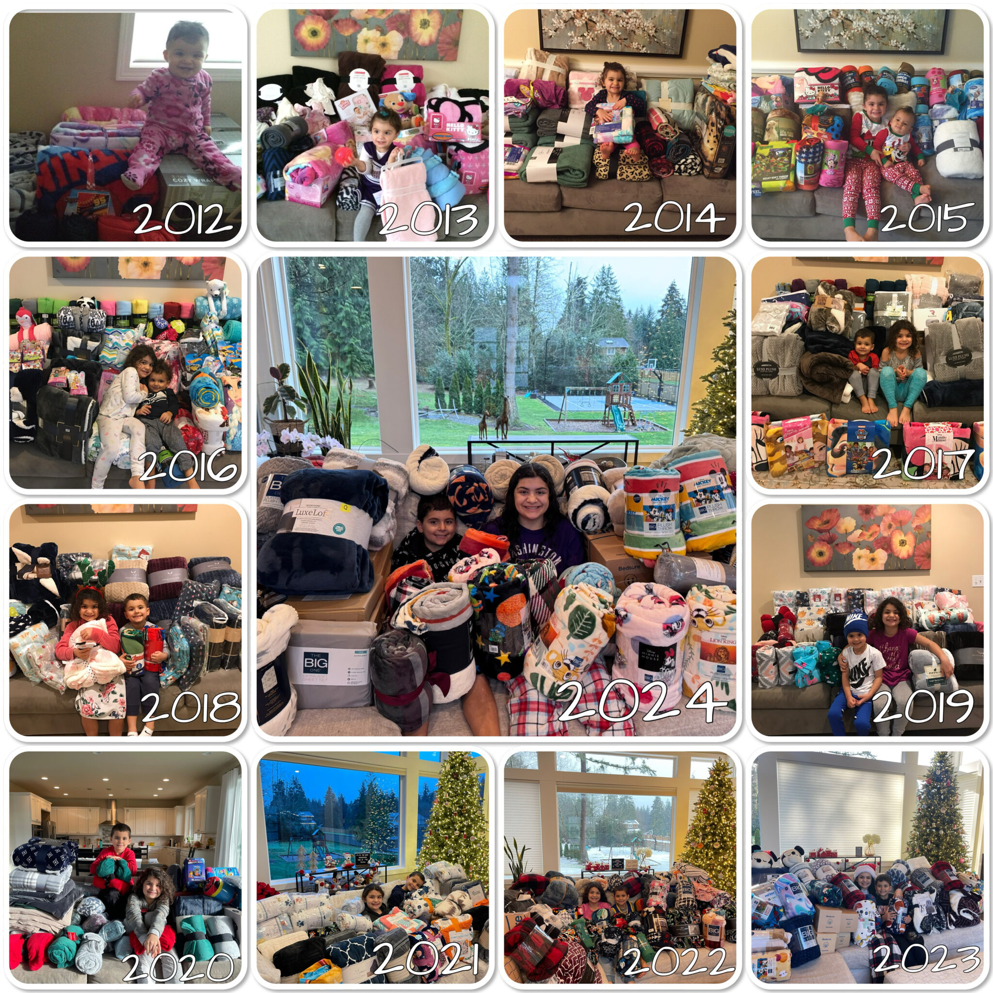 Holiday Blanket Drive: A family tradition