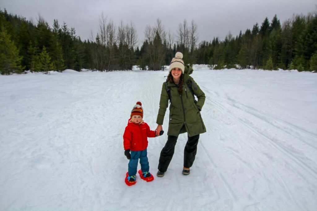 It will take a little encouragement and a lot of snack to keep the toddlers moving.