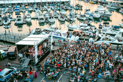 Live concert by the Marina. (Photo courtesy: Katetakesphotos). Music in the Marina/at the marina